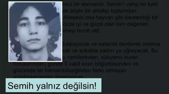 The page associated with the perpetrator Semih Çelik has been restricted from access.