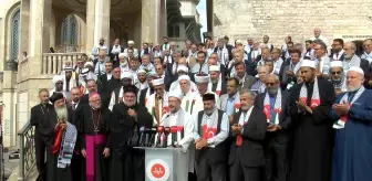 Taksim'den Filistin için 'Barışa Çağrı' mesajı