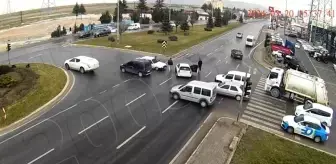 Afyonkarahisar'da Trafik Kazası Görüntüleri Yayınlandı