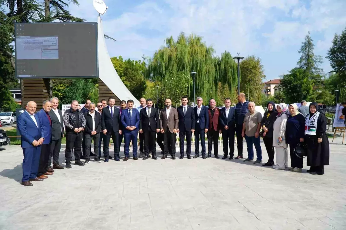 AK Parti Düzce İl Başkanlığından Gazze'ye destek