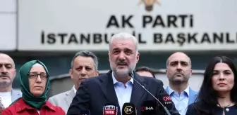 AK Parti İstanbul İl Başkanı Kabaktepe: 'Bugün İsrail'in tüm insanlığa yönelik başlattığı soykırımın üzerinden 1 yıl geçti'