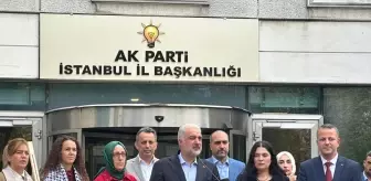 AK Parti İstanbul'da İsrail'in Gazze Saldırılarının Birinci Yılında Basın Toplantısı Düzenledi