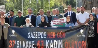 Çankırı ve Amasya'da İsrail'in saldırıları protesto edildi