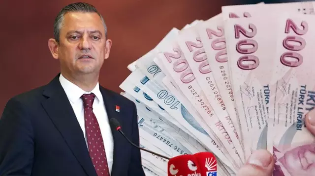 The leader of the CHP, Özel, provided a figure for the new minimum wage in 2025.