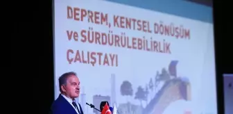 Kocaeli'de 'Deprem, Kentsel Dönüşüm ve Sürdürülebilirlik Çalıştayı' düzenlendi