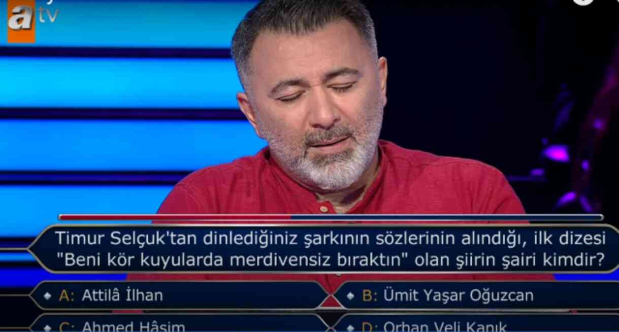 'Beni kör kuyularda merdivensiz bıraktın' olan şiirin şairi kimdir?