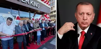 Burger King açılışına katılan AK Partili belediye başkanına tepki yağıyor