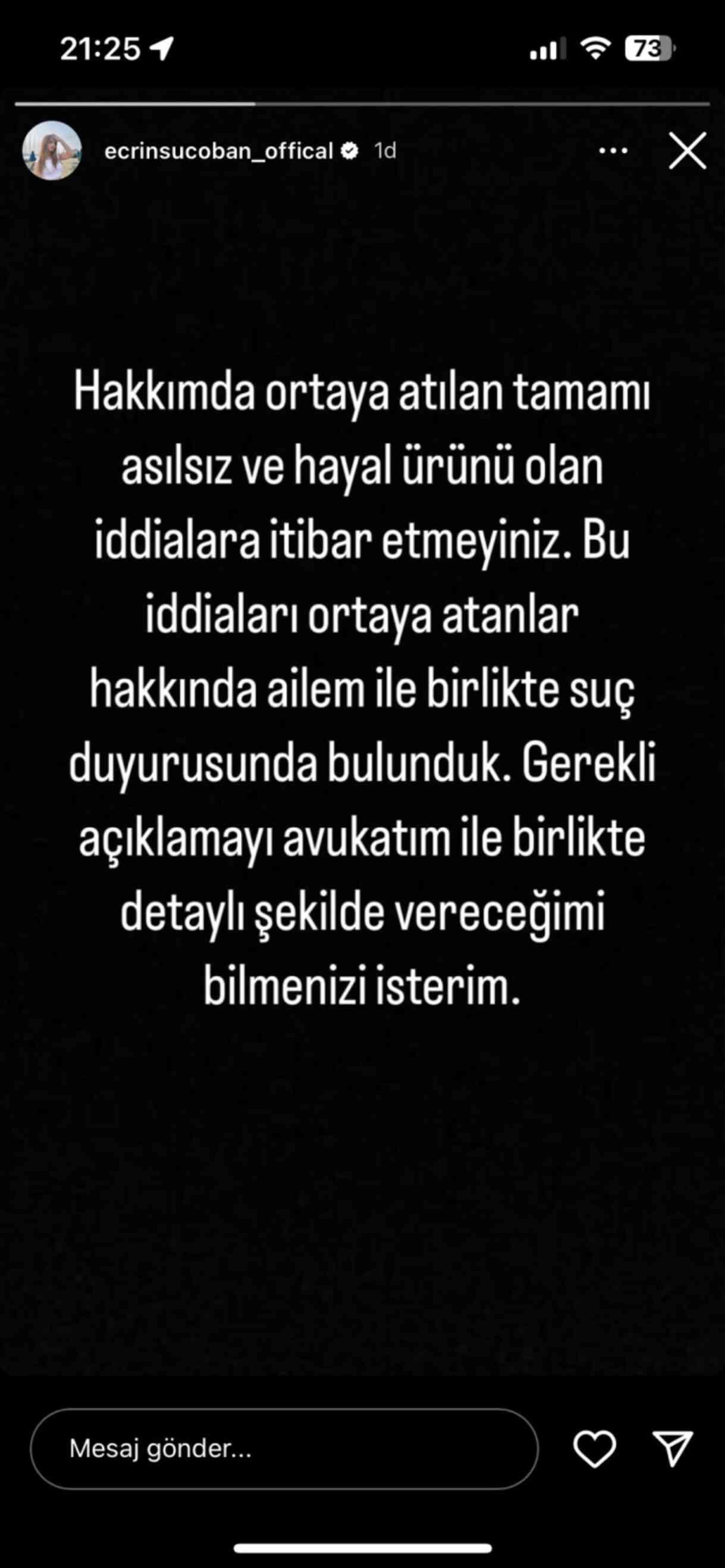 Ecrin Su Çoban olayı nedir? Ecrin Su Çoban olayı nedir?