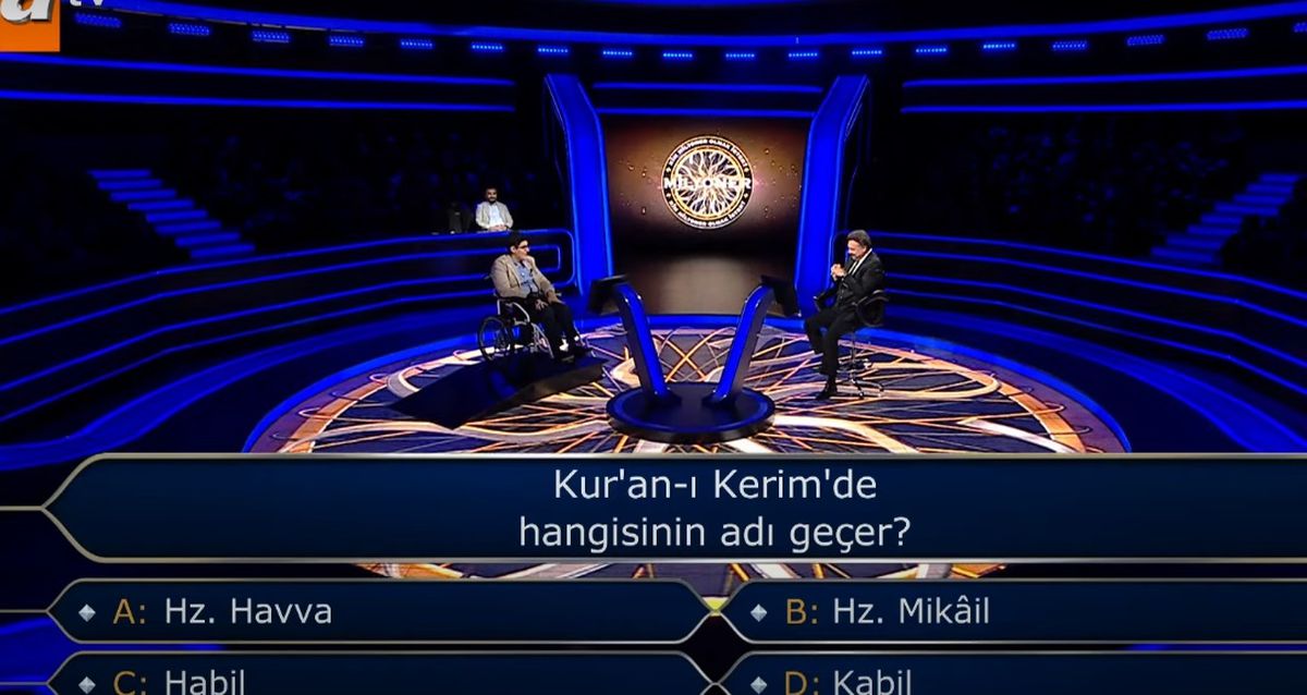 Hz. Havva Kuran'da geçiyor mu? Hz. Havva ismi Kuran'ı Kerim'de geçiyor mu? (Kim Milyoner Olmak İster?)