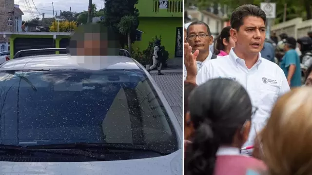 Chilling images from Mexico: The mayor's head was severed.