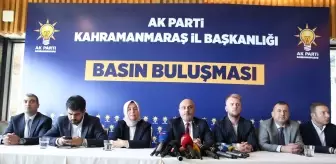 AK Parti Kahramanmaraş İl Başkanı Yeni Yönetim Kurulunu Tanıttı