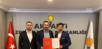 AK Parti Zonguldak İl Gençlik Kolları Başkanlığı'na Feyyaz Öz Atandı