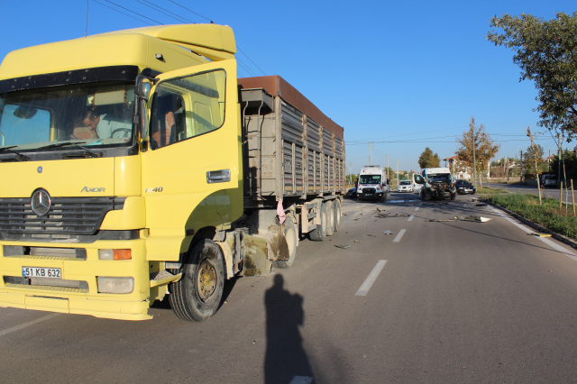 The student service collided with a truck in Aksaray, 10 students were injured