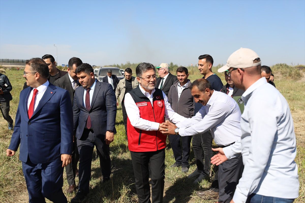 Tarım ve Orman Bakanı Yumaklı Iğdır'da konuştu Açıklaması