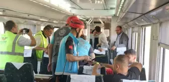 Sivas'ta Tren Kazası Tatbikatı Gerçekleştirildi