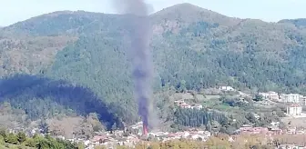 Bartın'da Tarihi Camide Yangın: Çatı Tamamen Yandı