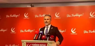 Yeniden Refah Partisi Genel Başkan Yardımcısı Kılıç: 'Sineklerle uğraşarak bataklığın kurutulması mümkün değil'