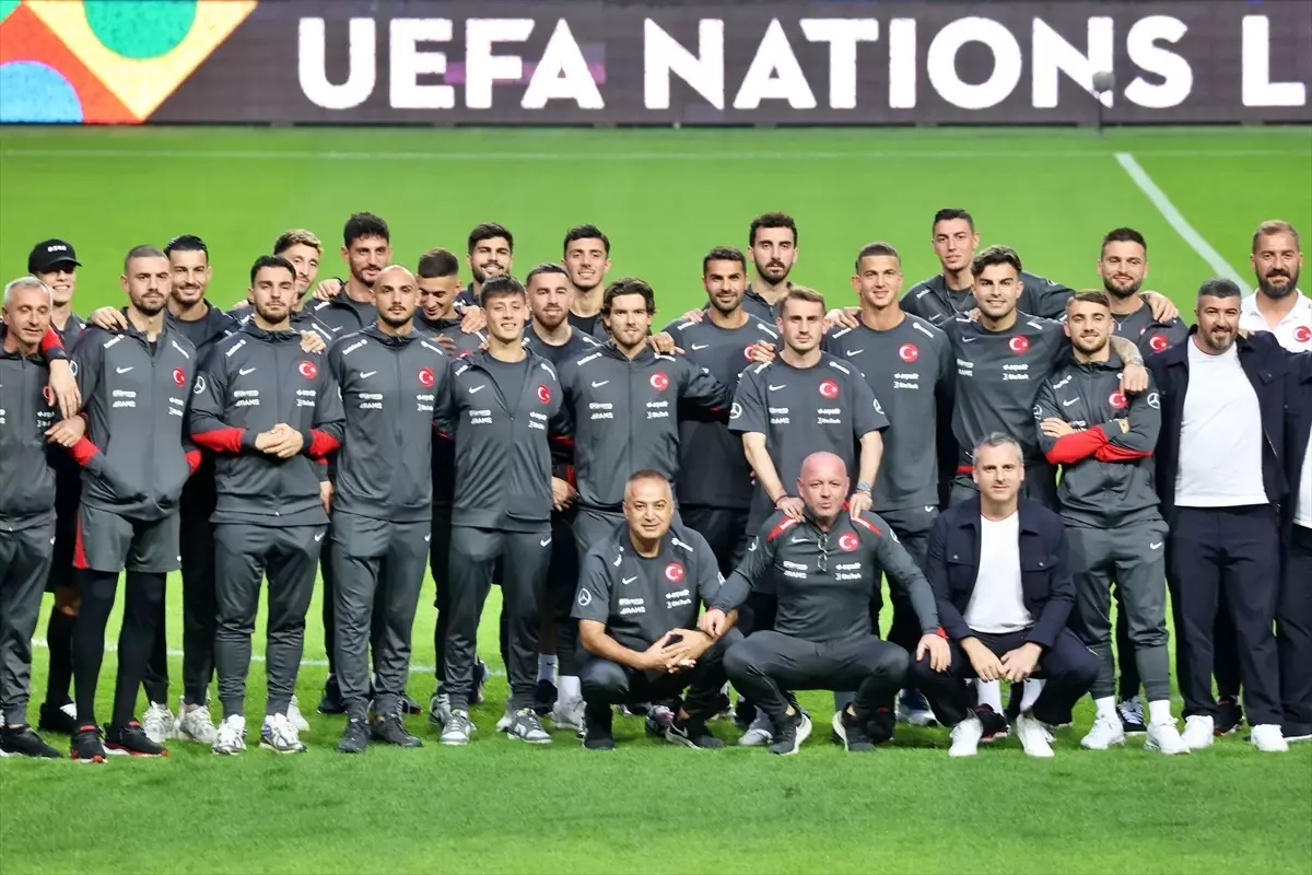 A Milli Futbol Takımı Karadağ Maçına Hazır