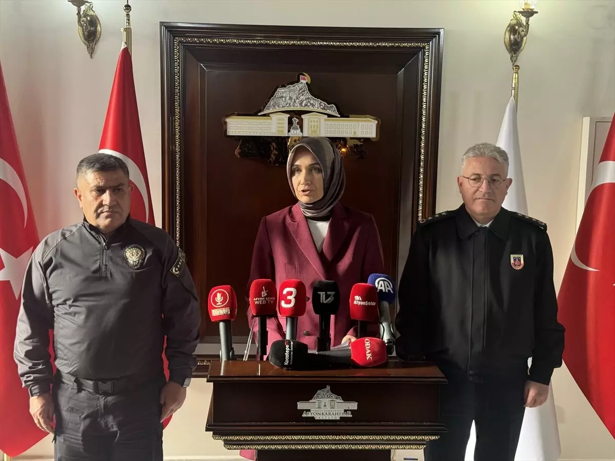 Afyonkarahisar'da Asayiş Çalışmalarıyla İlgili Bilgilendirme