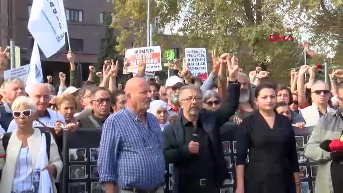 10 Ekim Katliamı'nda Hayatını Kaybedenler Anıldı