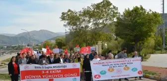 Bitlis'te 'Dünya Yürüyüş Günü' Etkinliği Düzenlendi