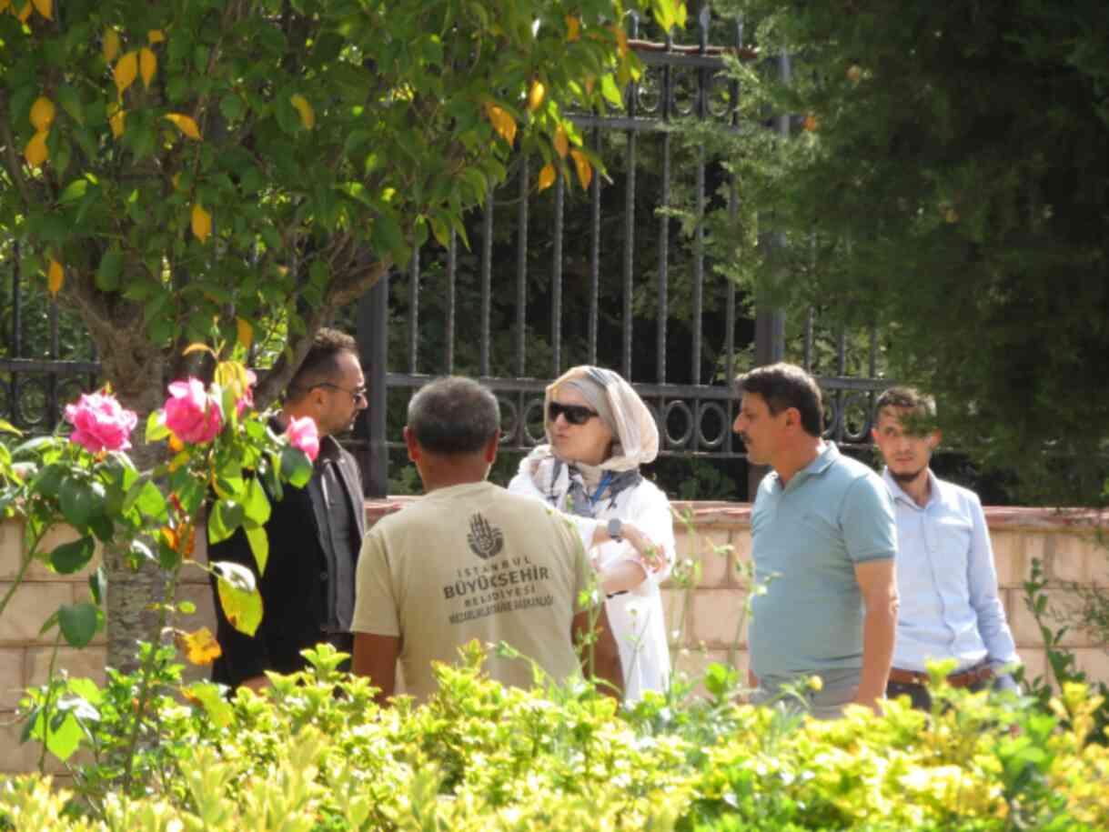 Cenaze yeniden defnedilirken Cem Garipoğlu'nun annesi oğlunun mezarı başında bekledi