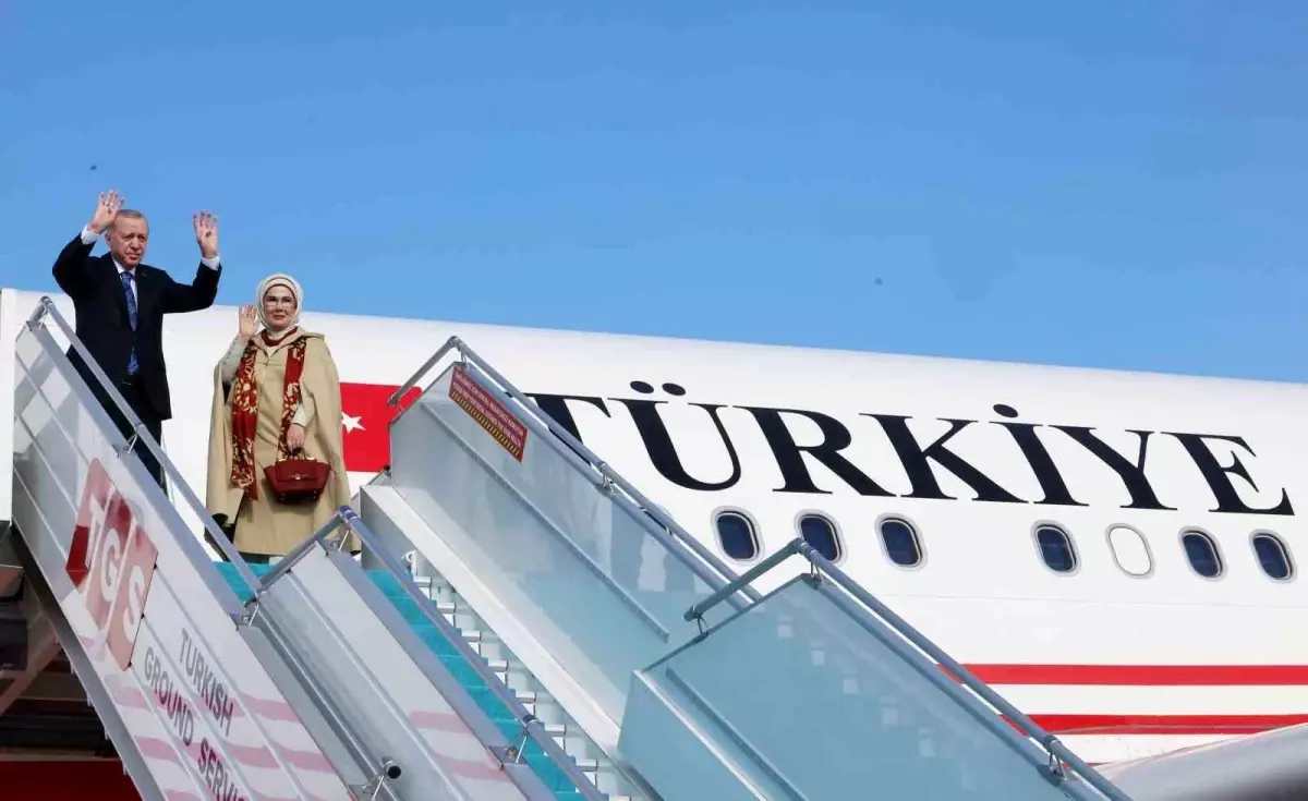 Cumhurbaşkanı Erdoğan Arnavutluk'a gitti