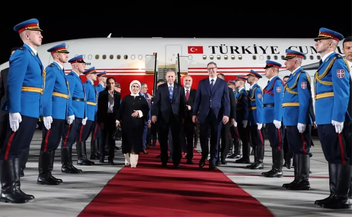 Cumhurbaşkanı Erdoğan, Sırbistan'da