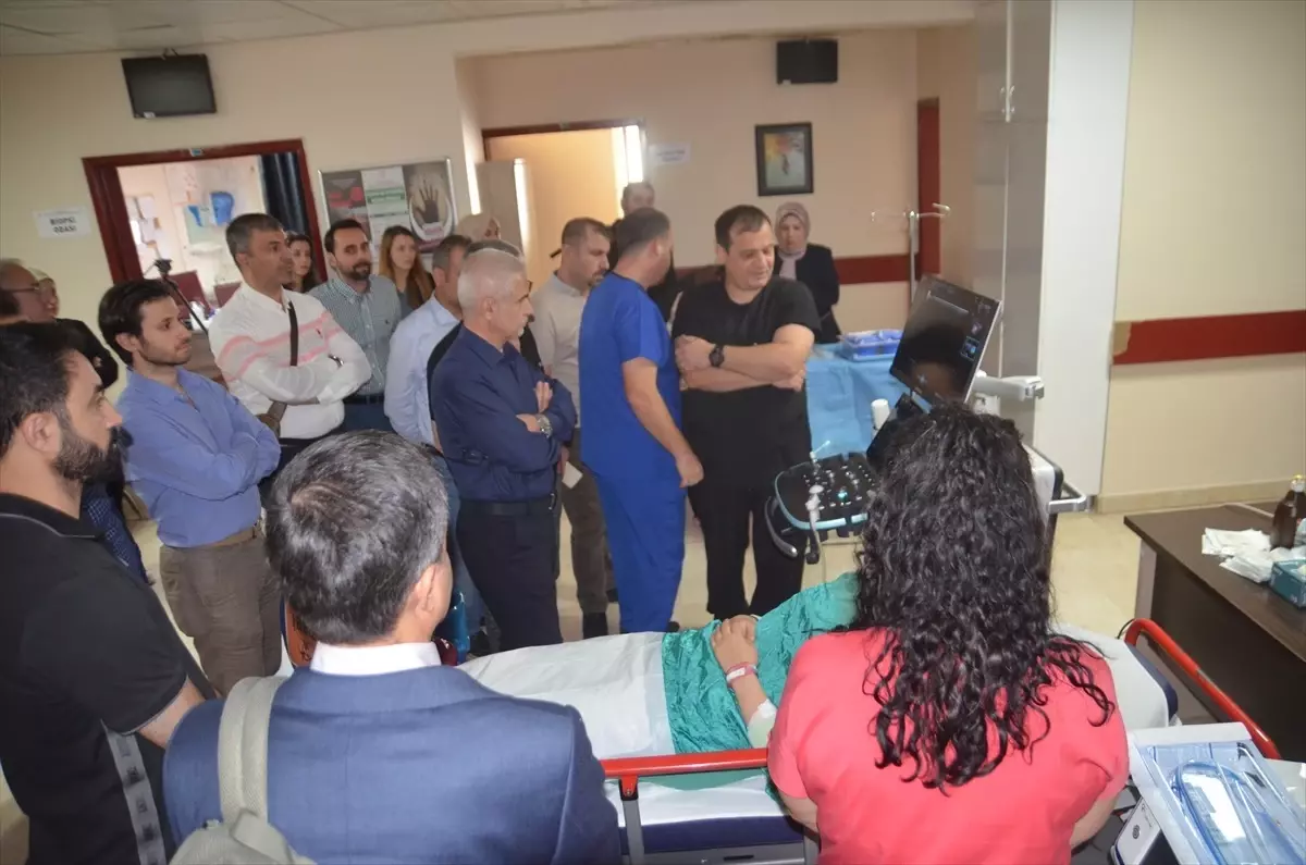 Kütahya Hastanesinde Iraklı Doktorlara Mikrodalga Ablasyon Eğitimi Verildi