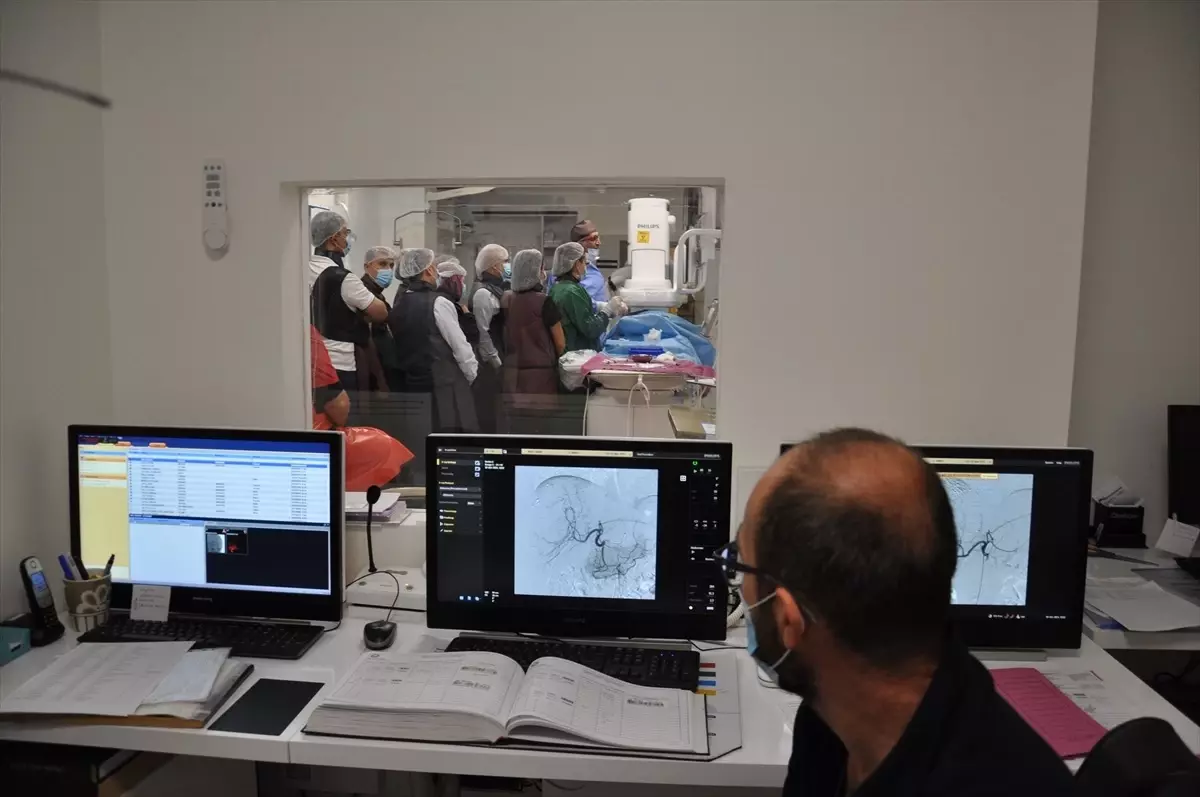 ESOGÜ Tıp Fakültesi, Iraklı Hekimlere Girişimsel Radyoloji Eğitimi Verdi
