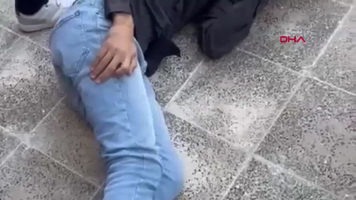Hapis Cezalı Hükümlü, Polisi Görünce Balkondan Atladı