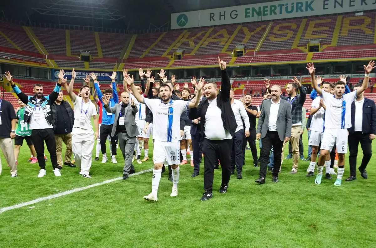 Erciyes 38 FK, Orduspor 1967'yi 2-1 Mağlup Ederek Üst Tura Yükseldi