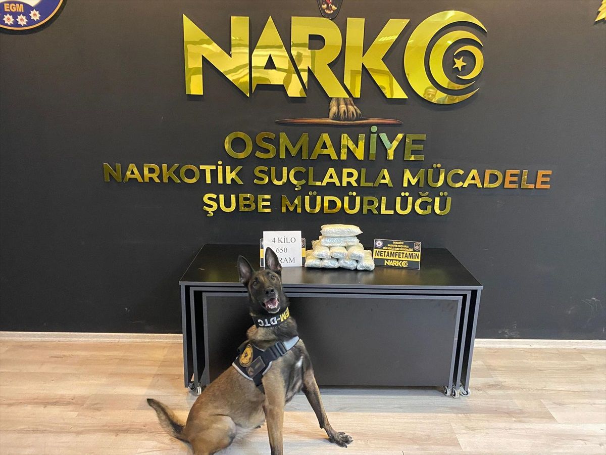 Osmaniye'de Uyuşturucu Operasyonu: 4,65 Kilogram Sentetik Uyuşturucu Ele Geçirildi
