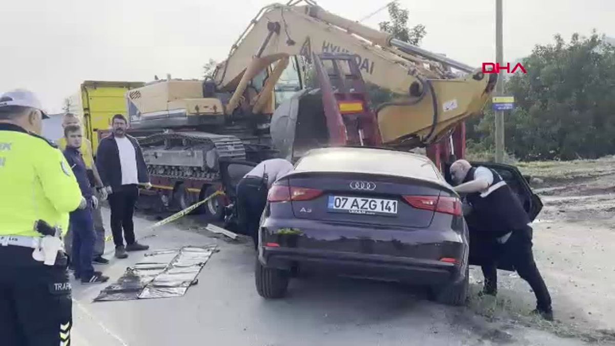 Samsun'da TIR'a Çarpan Otomobilin Sürücüsü Hayatını Kaybetti