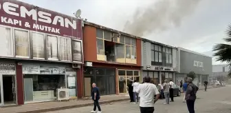 Sakarya'da Mobilya İmalathanesinde Yangın