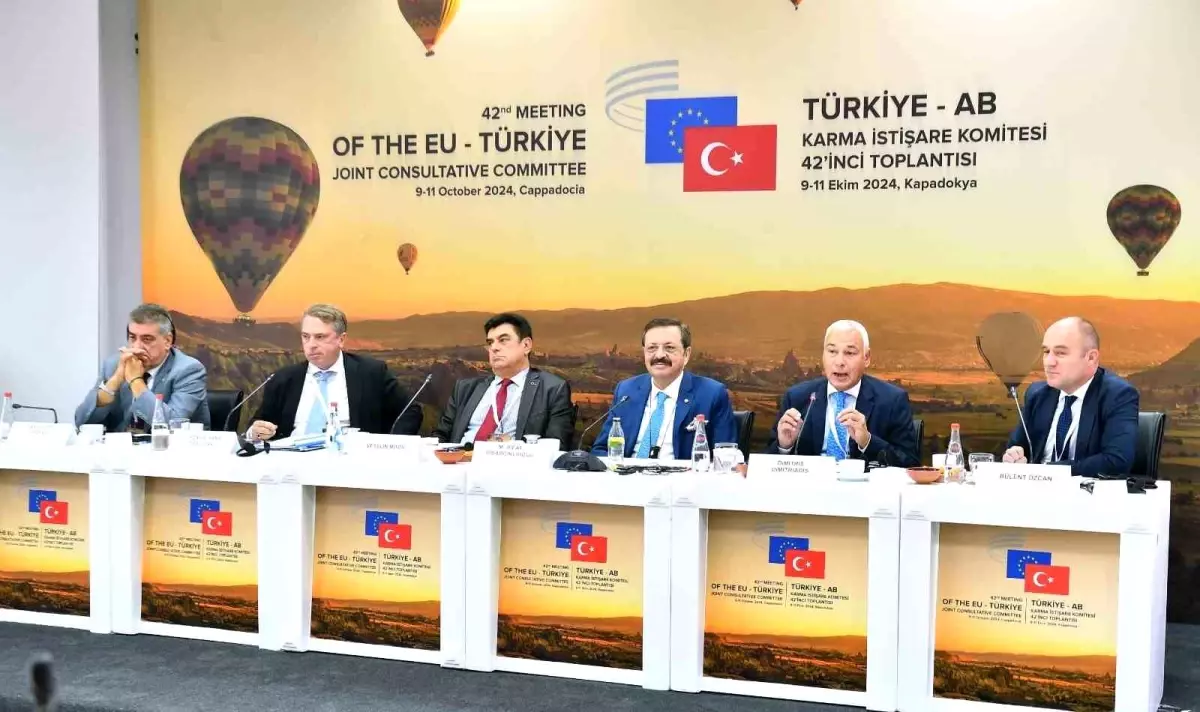 Hisarcıklıoğlu'ndan Türkiye-AB Ticaretine Dair Vize ve Taşıma Kota Eleştirisi
