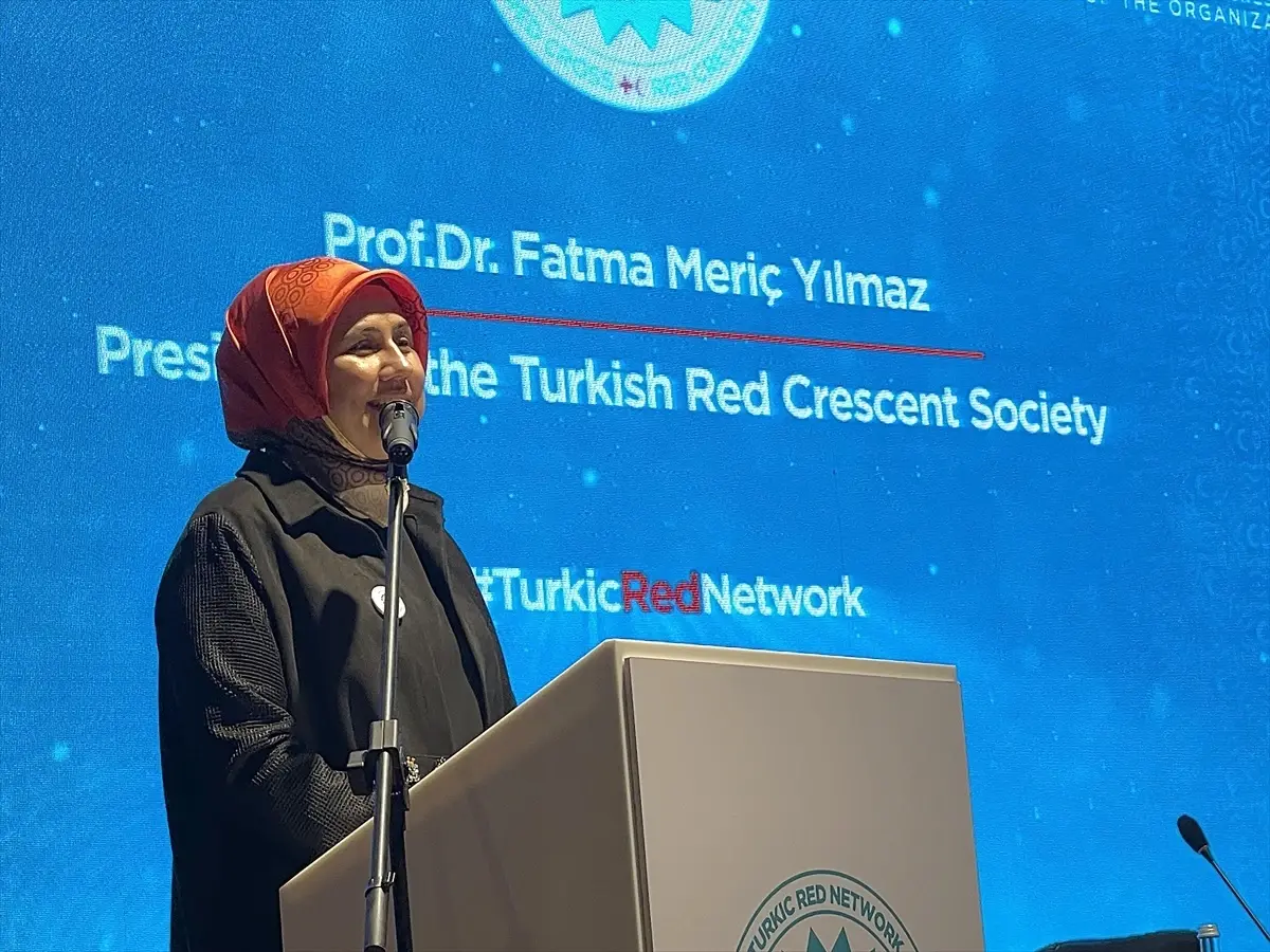 Kırgızistan'da Türk Devletleri Teşkilatı Kızılay Dernekleri Ortak Ağ Kuraladı