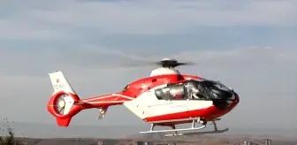 Beypazarı'nda Kalp Krizi Geçiren Hasta Ambulans Helikopterle Ankara'ya Nakledildi