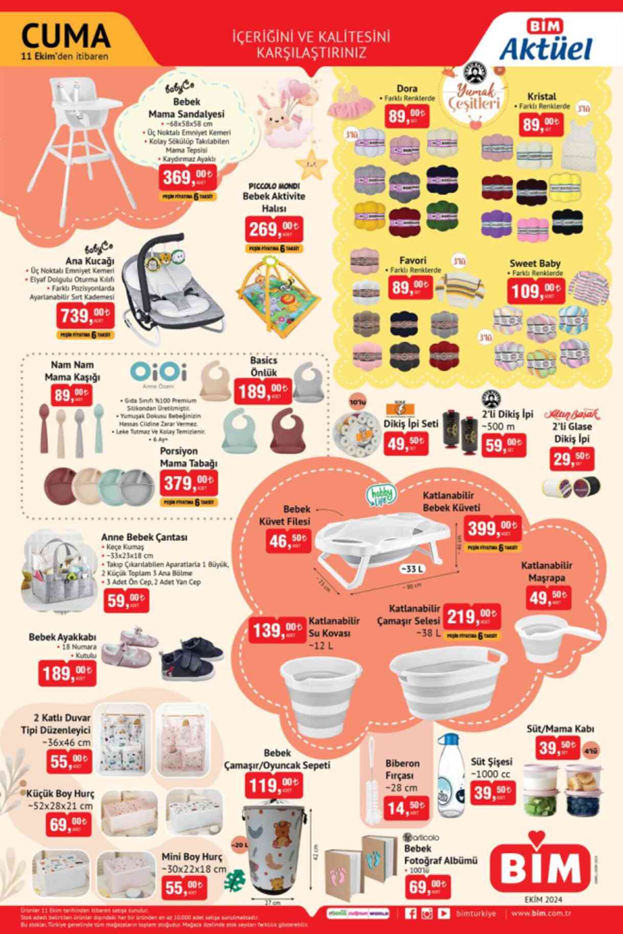 BİM AKTÜEL KATALOĞU 11 EKİM Bim'de hangi aktüel ürünler var? 11 Ekim Cuma günü Bim'e hangi ürünler gelecek?