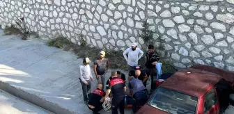 Burdur'da Otomobil Dere Yatağına Düştü, Sürücü Yaralı Kurtarıldı