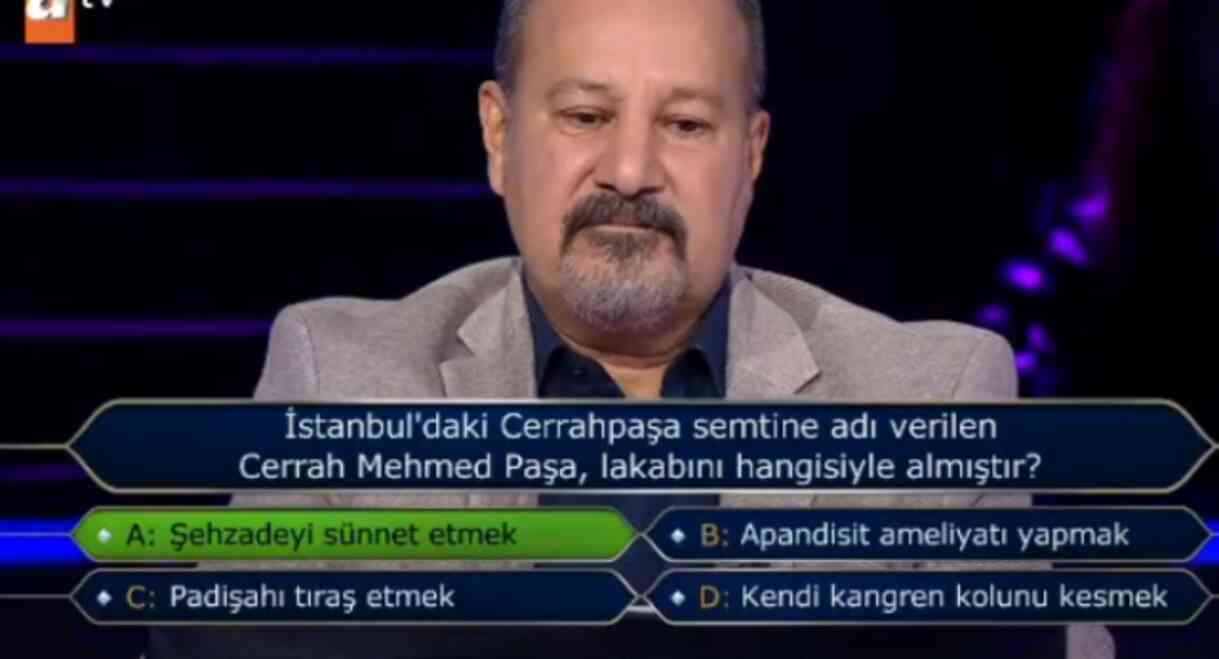 Cerrah Mehmed Paşa lakabı ne? İstanbul'daki Cerrahpaşa semtine adı verilen Cerrah Mehmed Paşa, lakabını hangisiyle almıştır?