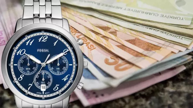 For wristwatches priced at 5,000 lira and above, a 20% special consumption tax (ÖTV) will be applied.