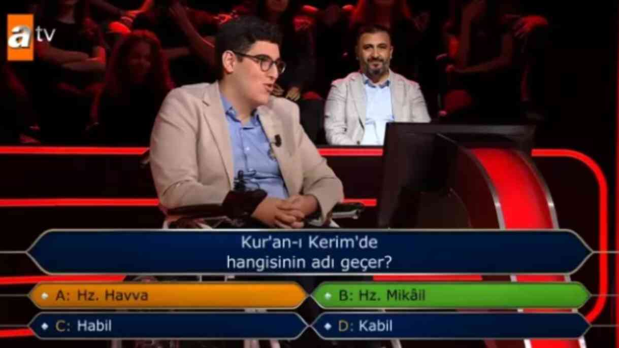 Hz. Mikail Kuran'da geçiyor mu? Hz. Mikail ismi Kuran'ı Kerim'de geçiyor mu? (Kim Milyoner Olmak İster?)