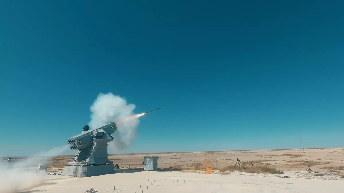 ROKETSAN'ın Levent Yakın Hava Savunma Sistemi İlk Testini Geçti