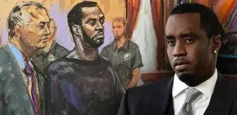 Mahkemeye zincirle getirilen Diddy, duruşma boyunca etrafına bakıp sırıttı