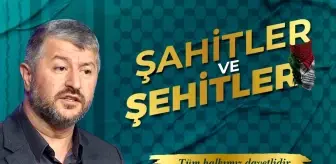 'Şahitler ve Şehitler' Konferansı Kayseri'de gerçekleşecek