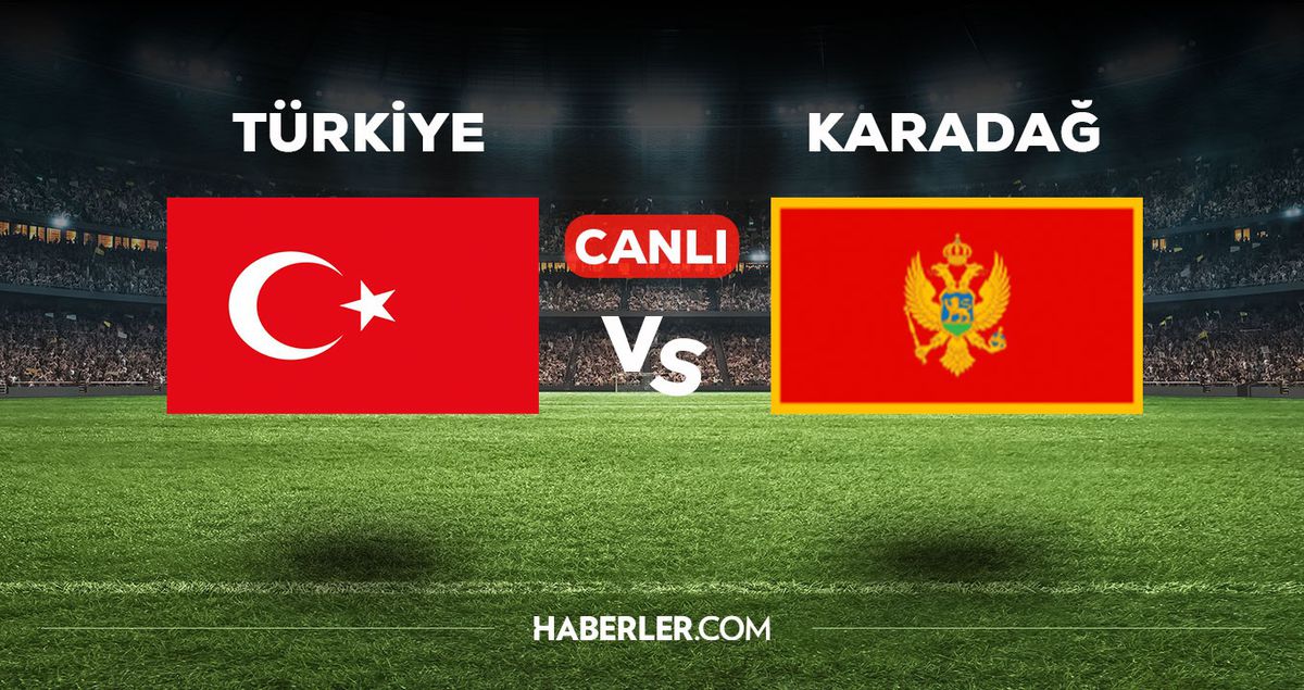 Türkiye Karadağ CANLI izle! (ŞİFRESİZ) Türkiye Karadağ maçı canlı yayın nerede ve nasıl izlenir?