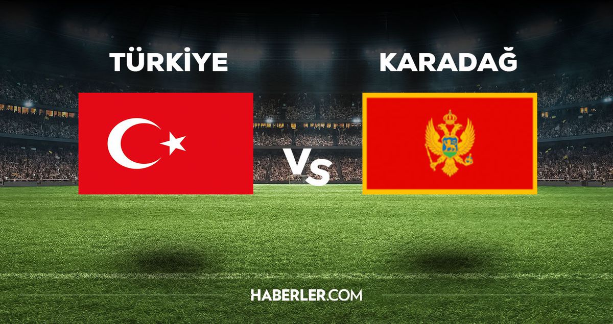 Türkiye Karadağ hangi kanalda? Türkiye Karadağ maçını hangi kanal veriyor, nerede izlenir?