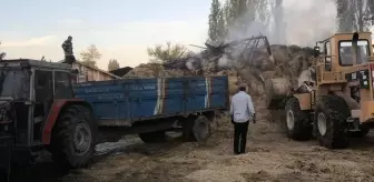 Çorum'da Devrilen Traktör ve Samanlık Yangını Olayları