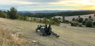 Kütahya'da Traktör Devrildi, Çiftçi Hayatını Kaybetti